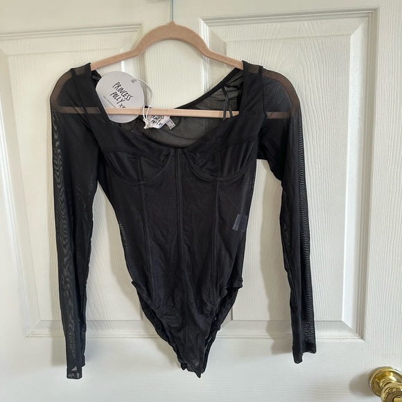 Princess Polly Leonie sheer body suit - Picture 1 of 4